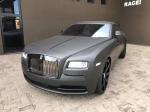 Rolls-Royce Wraith Matte Black by RACE! 2017 года